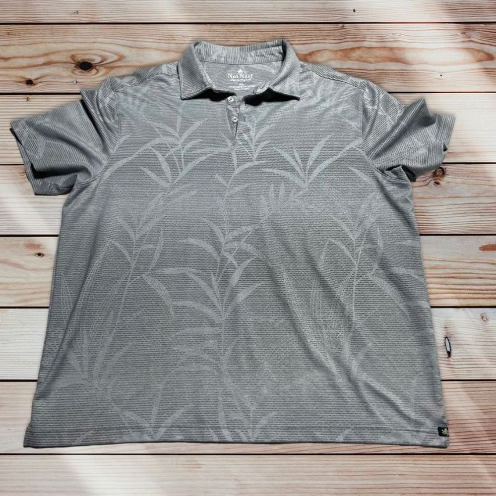 Nat Nast Polo Gray Size Xl - Picture 6 of 7